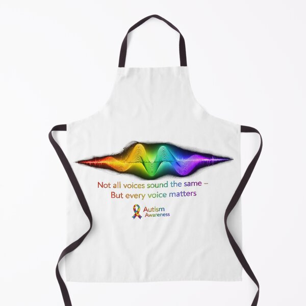 Item preview, Not All Voices Sound the Same – Autism Awareness Sound Wave designed and sold by Mirgonhood.