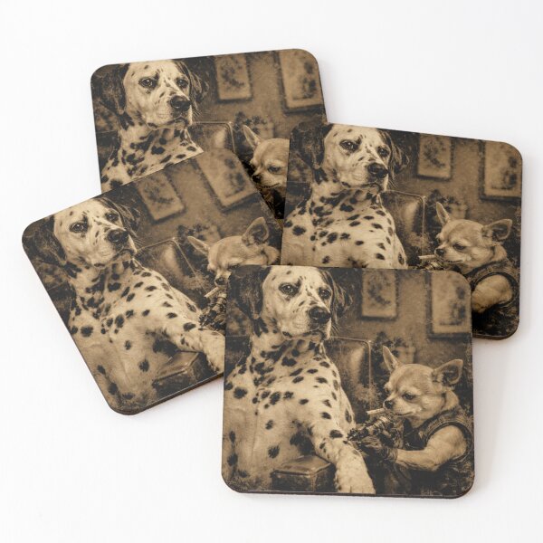 Item preview, Vintage Dog Smoking Tattoo Funny Meme designed and sold by will freed18.