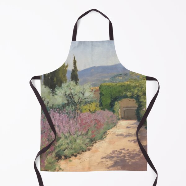 Item preview, Provence Garden Pathway | French Countryside Landscape Painting designed and sold by CARRAANN.