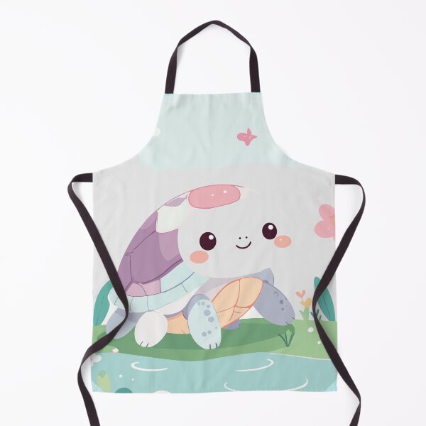 Item preview, Cute Kawaii Turtle by the Pond Badge designed and sold by BestChoiceService.