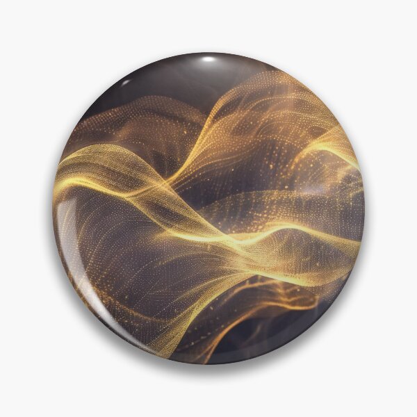 Item preview, Ethereal Golden Smoke Waves designed and sold by lashdeart.