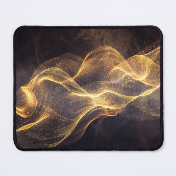 Item preview, Ethereal Golden Smoke Waves designed and sold by lashdeart.