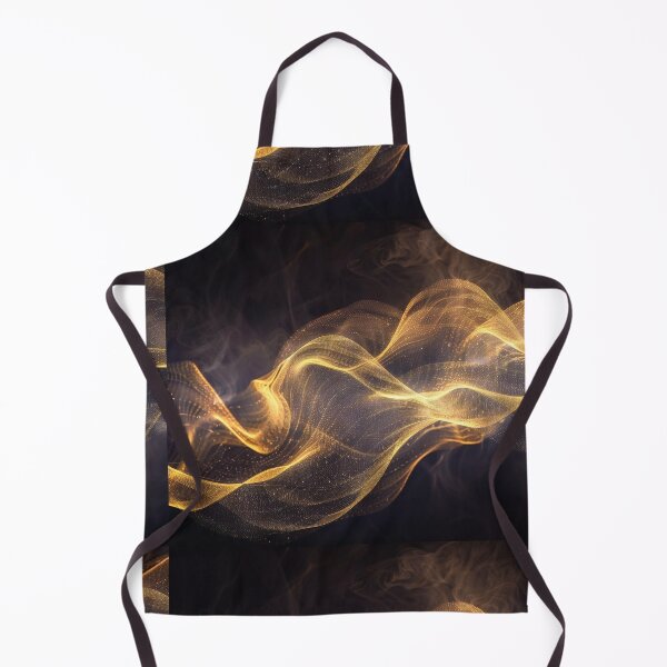 Item preview, Ethereal Golden Smoke Waves designed and sold by lashdeart.