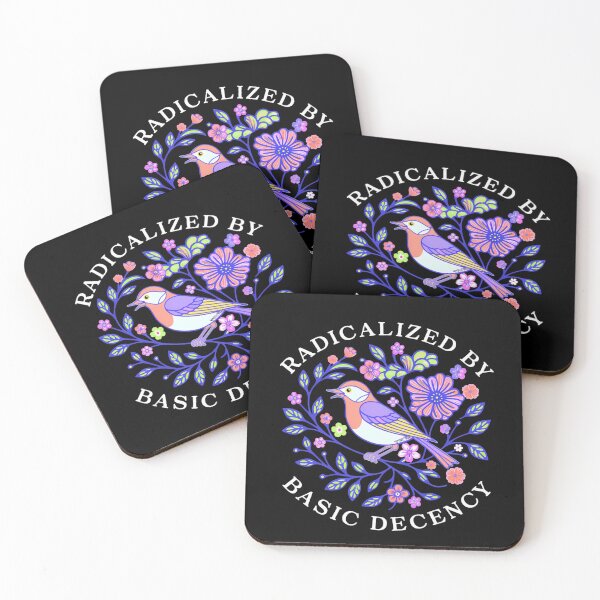 Item preview, Radicalized By Basic Decency Unites Voices For Change designed and sold by SkeletonsDanger.