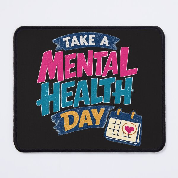 Item preview, Take A Mental Health Day Bold Typography Wellness designed and sold by VaultInk.