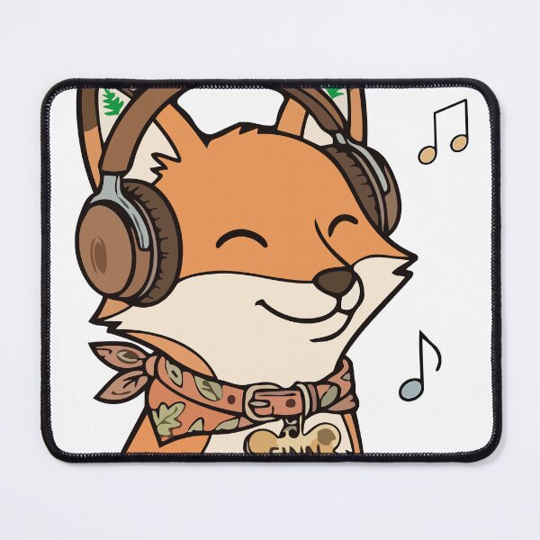 Item preview, Bush Ballads Finn Fox Music Illustration designed and sold by BestChoiceService.