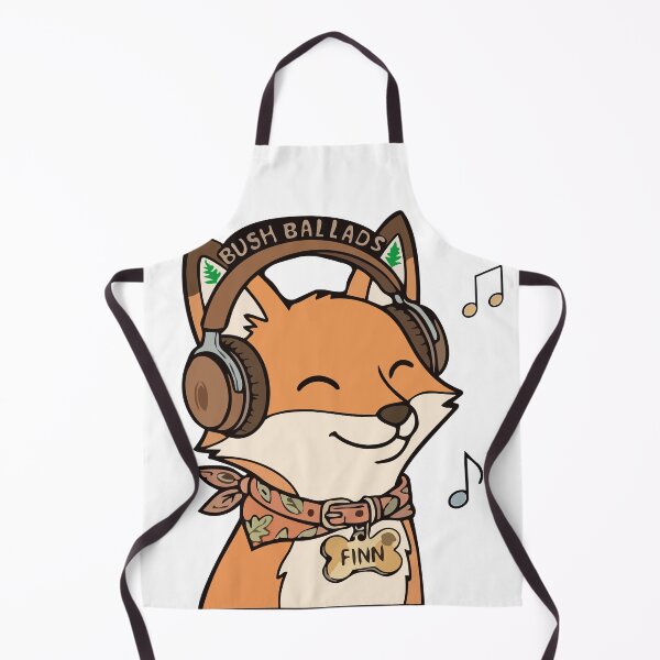 Item preview, Bush Ballads Finn Fox Music Illustration designed and sold by BestChoiceService.
