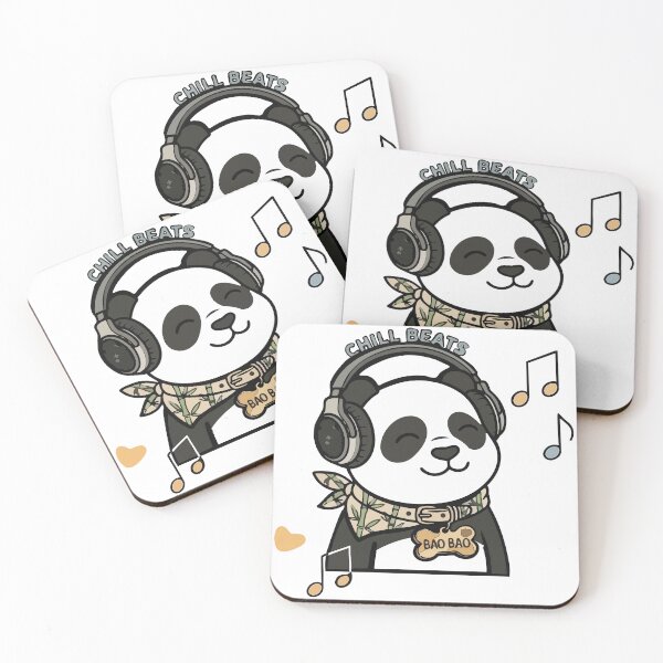 Item preview, Chill Beats Panda Bao Bao Music Art designed and sold by BestChoiceService.