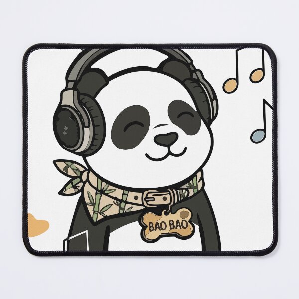 Item preview, Chill Beats Panda Bao Bao Music Art designed and sold by BestChoiceService.