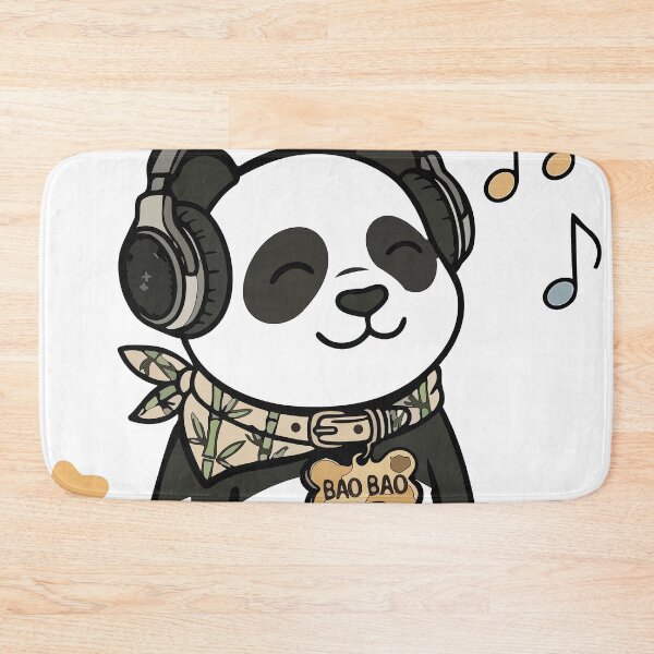Item preview, Chill Beats Panda Bao Bao Music Art designed and sold by BestChoiceService.