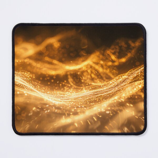 Item preview, Glowing Gold Motion Waves designed and sold by lashdeart.