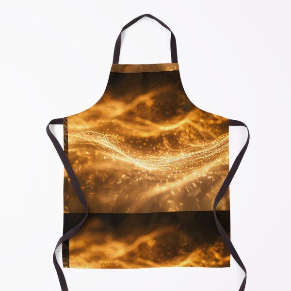 Item preview, Glowing Gold Motion Waves designed and sold by lashdeart.