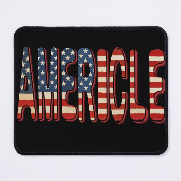 Item preview, AMERICLE: Funny US Flag Typos & Vintage Graphic designed and sold by SlavicKemp.
