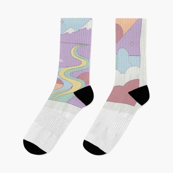 Item preview, Pastel Geometric Analog Dreams Cloud Landscape designed and sold by BestChoiceService.