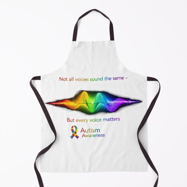 Item preview, Not All Voices Sound the Same – Autism Awareness Sound Wave designed and sold by Mirgonhood.