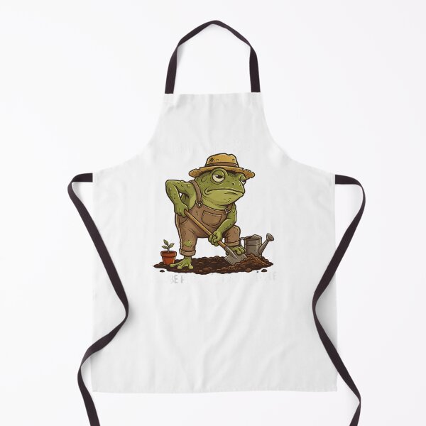 Item preview, Frog Gardener I Bury Things Maybe Plants Maybe People | Cute Dark Humor Garden Design designed and sold by MyTeeSh.