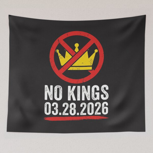 Item preview, No Kings 03.28.2026 Anti Monarchy Republican Freedom Statement designed and sold by FormalDehyena.