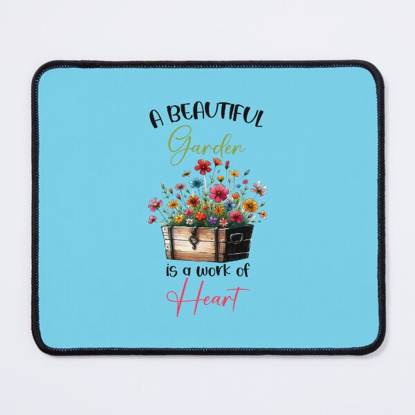 Item preview, A Beautiful Garden Is A Work Of Heart - Keep It Simple designed and sold by TZehrfeldPhotos.