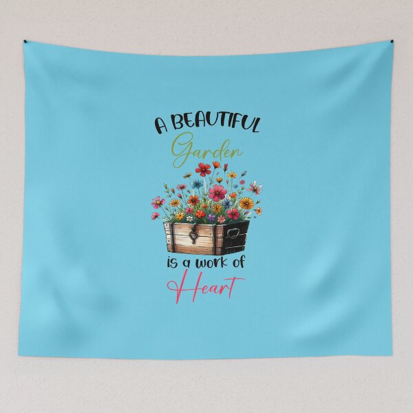 Item preview, A Beautiful Garden Is A Work Of Heart - Keep It Simple designed and sold by TZehrfeldPhotos.