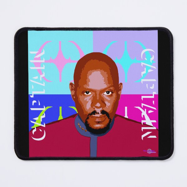 Item preview, sisko DS9 Pop art quad designed and sold by Lost Waters of Enceladus.