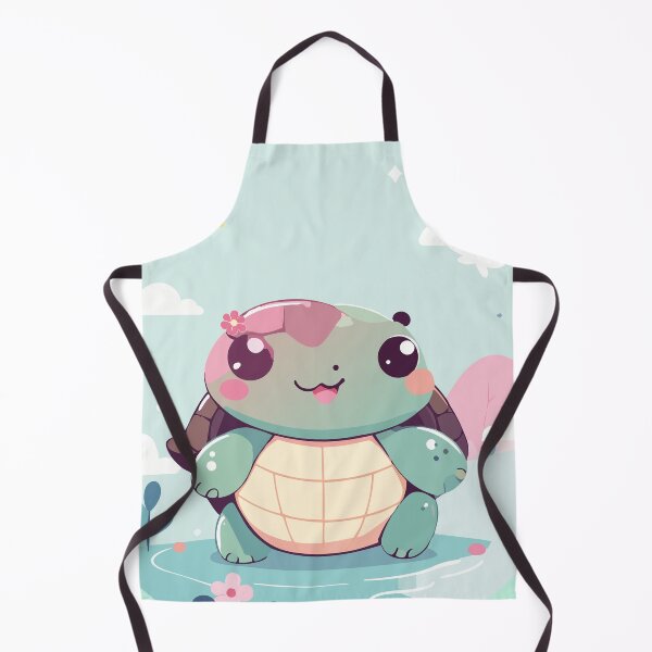 Item preview, Cute Kawaii Sea Turtle on Water Badge designed and sold by BestChoiceService.