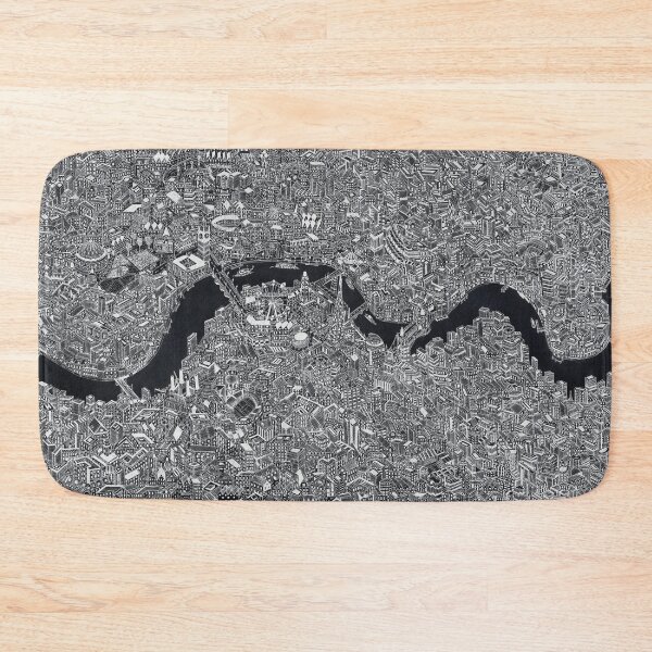 Item preview, London city Map poster designed and sold by oliver polanski.