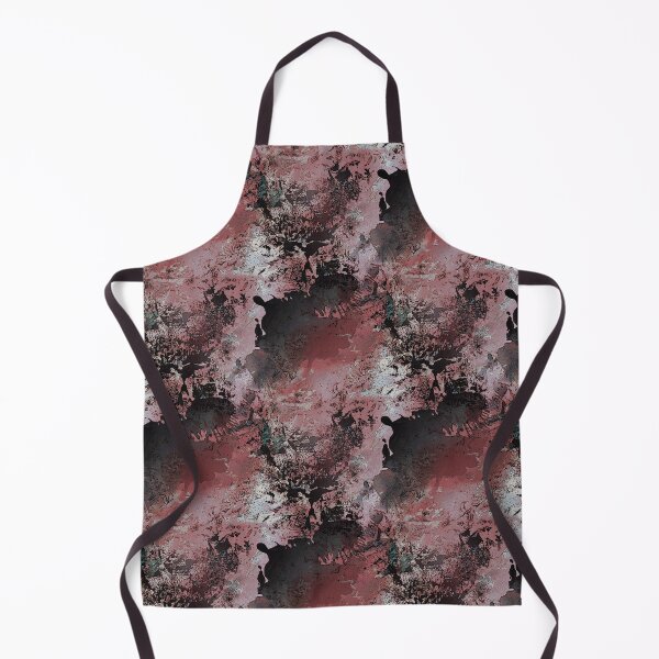 Item preview, Gunge Abstract in Red and Black designed and sold by Artistestella.