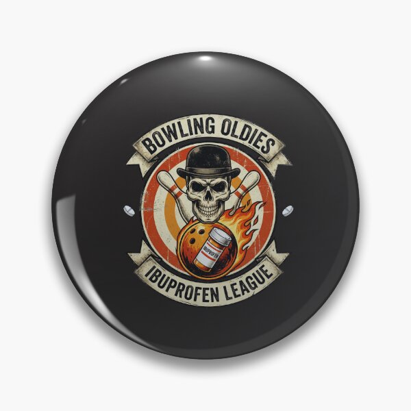 Item preview, Bowling Oldies Ibuprofen League Senior Bowler Humor designed and sold by FormalDehyena.