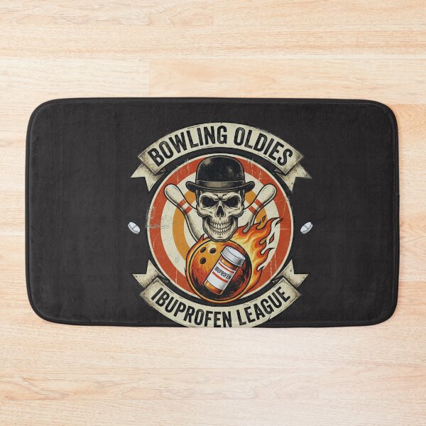 Item preview, Bowling Oldies Ibuprofen League Senior Bowler Humor designed and sold by FormalDehyena.