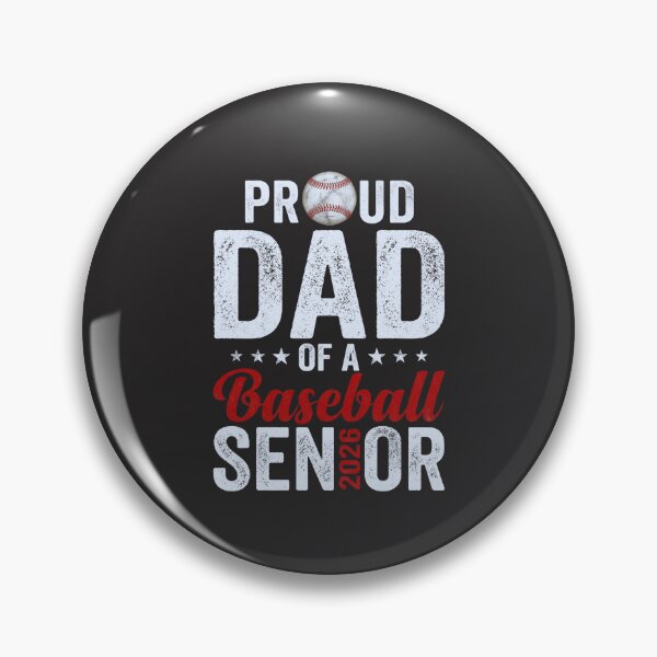 Item preview, Proud Dad Of A Baseball Senior 2026 Class Father Graduation designed and sold by FormalDehyena.