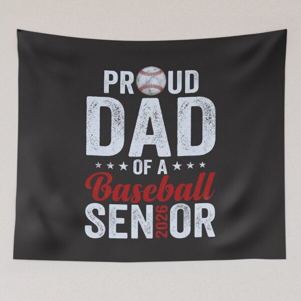 Item preview, Proud Dad Of A Baseball Senior 2026 Class Father Graduation designed and sold by FormalDehyena.