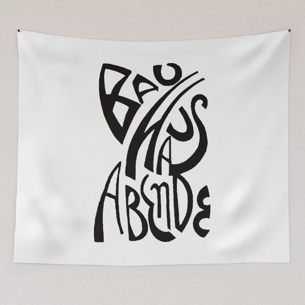 Item preview, Bauhaus Abende — Vintage Letterform Art Print designed and sold by SorryFrog.