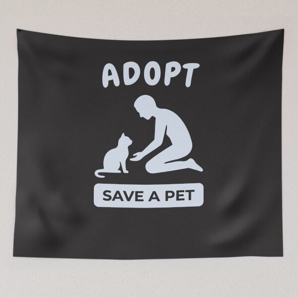 Item preview, Adopt Save A Pet Cat Rescue Animal Adoption designed and sold by FormalDehyena.