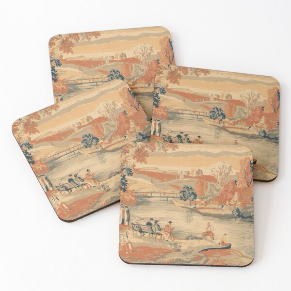 Item preview, Vintage Riverside Scene: Elegant French Pastoral Charm  designed and sold by CARRAANN.