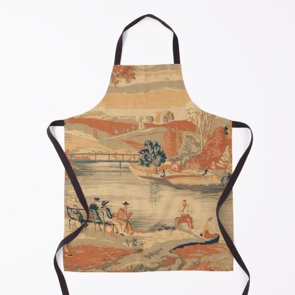 Item preview, Vintage Riverside Scene: Elegant French Pastoral Charm designed and sold by CARRAANN.