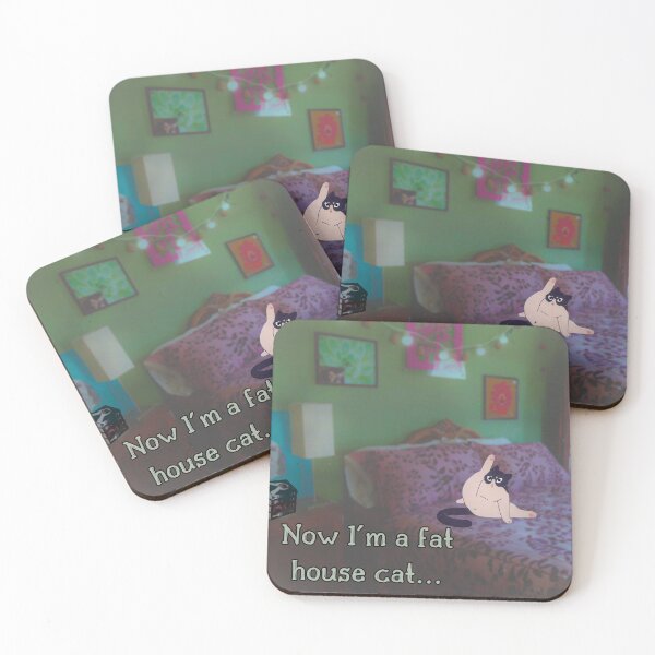 Item preview, Fat House Cat Flightless Bird Twilight Grooming designed and sold by ChipperChelsea.