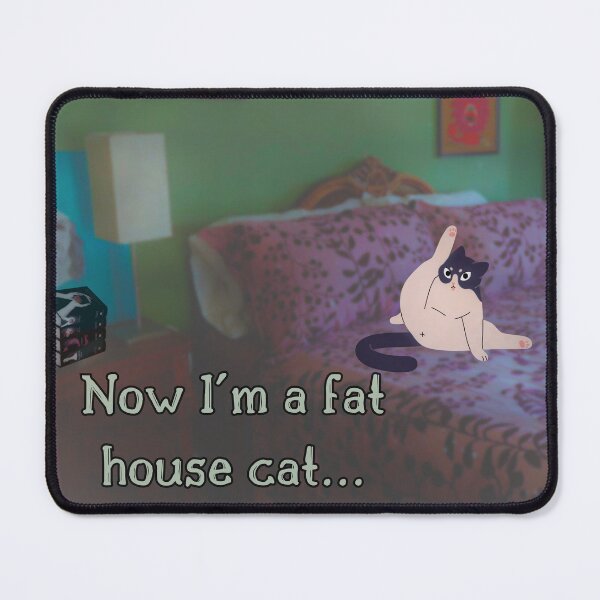 Item preview, Fat House Cat Flightless Bird Twilight Grooming designed and sold by ChipperChelsea.