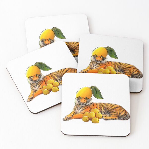 Item preview, Maple the Tiger With lemon mukbang– Animalzandfood  designed and sold by Ashley’sAnimalz.