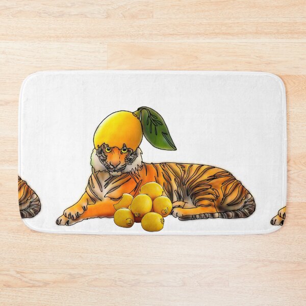 Item preview, Maple the Tiger With lemon mukbang– Animalzandfood  designed and sold by Ashley’sAnimalz.