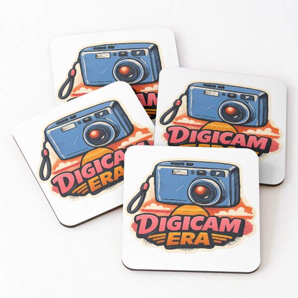 Item preview, Digicam Era Golden Hour Receipts Retro Camera designed and sold by VaultInk.