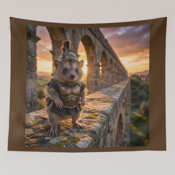 Item preview, Tenrec Is Ferocious Roman Centurion designed and sold by Tridentulus.