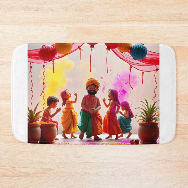 Item preview, Festival of Colors Unity   designed and sold by Teewave-Ashish.