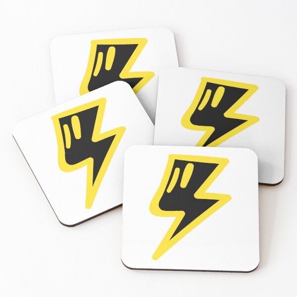 Item preview, Cartoon Reverse Lightning Bolt designed and sold by the-craft-shop.