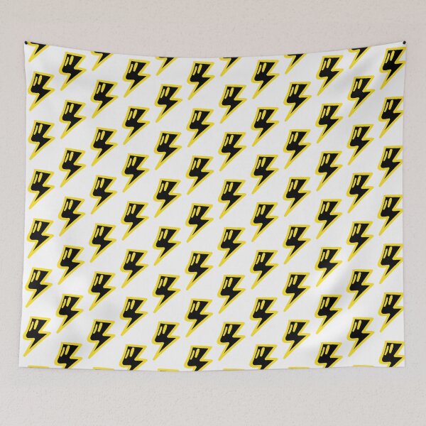 Item preview, Cartoon Reverse Lightning Bolt designed and sold by the-craft-shop.
