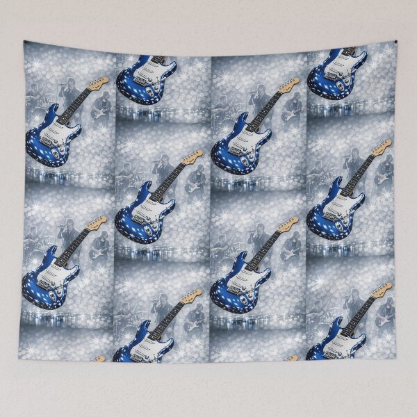 Item preview, Blue Guitar Band designed and sold by CarolM.