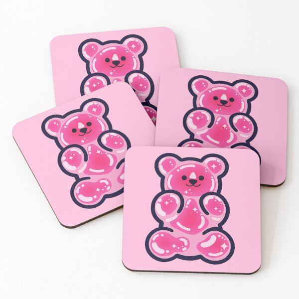 Item preview, Pink gummy bear designed and sold by YChangShop.