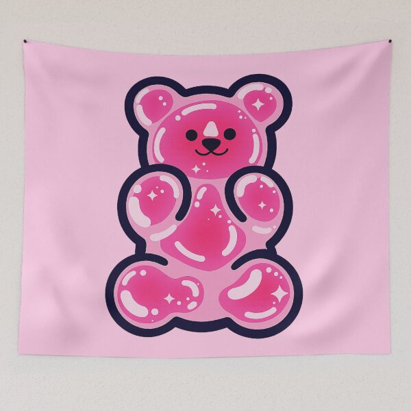 Item preview, Pink gummy bear designed and sold by YChangShop.