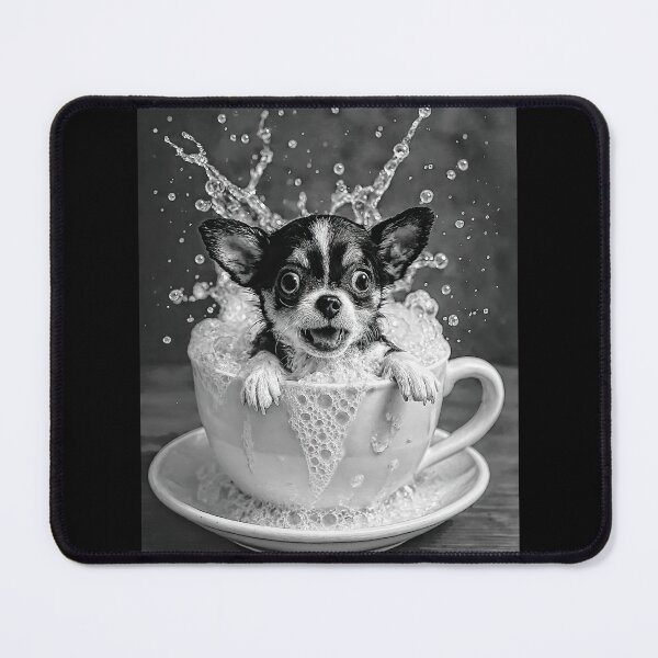 Item preview, Teacup Puppy Getting a Bath designed and sold by CarolM.