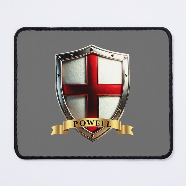 Item preview, Powell England Family Name Shield designed and sold by Highlandkings.