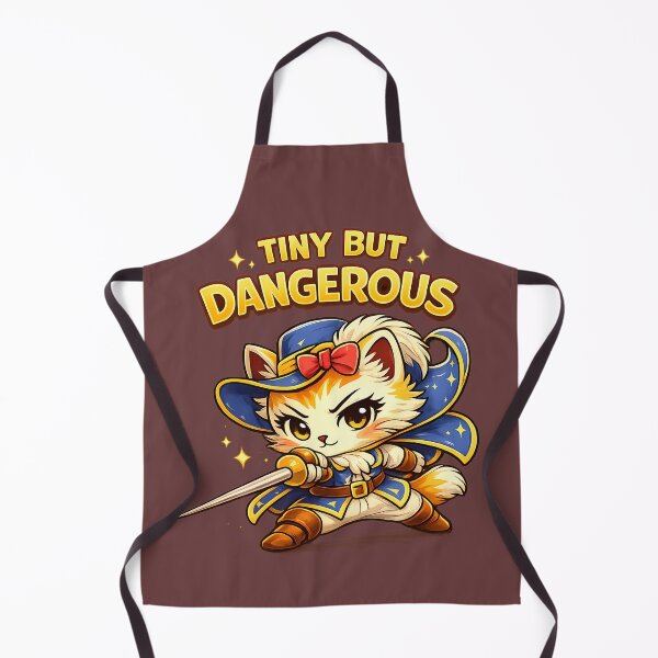Item preview, Tiny But Dangerous Cat – Cute Fierce Kitten Design designed and sold by Irysek.